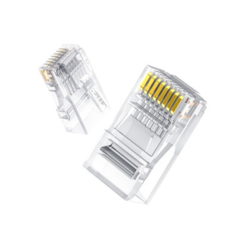 綠聯NW120六類非屏蔽水晶頭 百枚裝，打造高速穩定網絡的基石