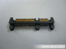 SATA 7+15P公座夾板SMT1.6連接器水晶頭 詳解與市場應用